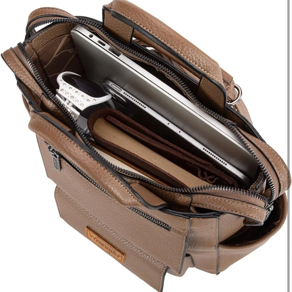 Wrangler Leather convertible Backpack